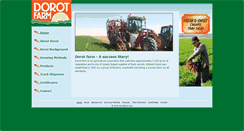 Desktop Screenshot of dorotfarm.com